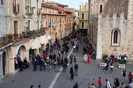 Luxury Carmen N 2 Centro Storico Di Feriehus Taormina